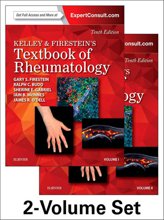 Kelley and Firestein’s Textbook of Rheumatology 2-Volume Set 10th Edition (PDF)