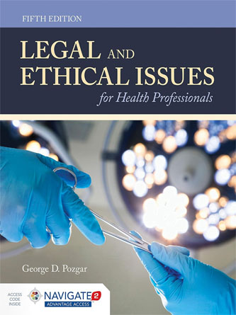 Legal and Ethical Issues for Health Professionals 5th Edition (PDF)