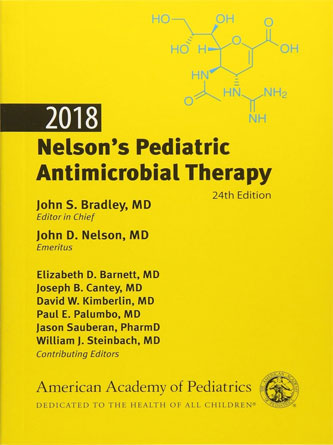 2018 Nelson’s Pediatric Antimicrobial Therapy (PDF)