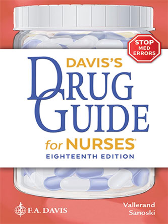 Davis’s Drug Guide for Nurses 18th Edition (Original PDF)