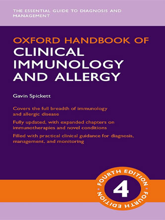 Oxford Handbook of Clinical Immunology and Allergy (Oxford Medical Handbooks) 4th Edition pdf download