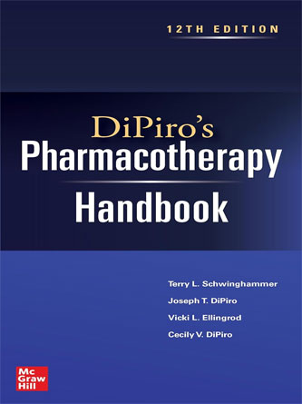 DiPiro’s Pharmacotherapy Handbook, 12th Edition (PDF)