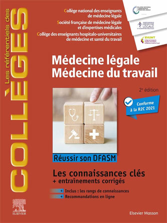 Médecine légale – Médecine du travail: Réussir son DFASM – Connaissances clés, 2nd Edition (PDF)