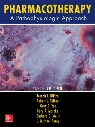 Pharmacotherapy: A Pathophysiologic Approach 10th Edition (Original PDF)