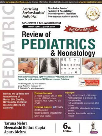 Review of Pediatrics and Neonatology 6th Edition (PDF)