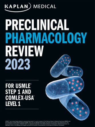 Kaplan Preclinical Pharmacology Review 2023 For USMLE Step 1 (High Quality Image PDF)