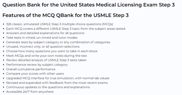 CanadaQbank QBank for the USMLE Step 3 CCS + MCQ + Testlet – Updated March 2023 (Qbank + Qcard + Videos)