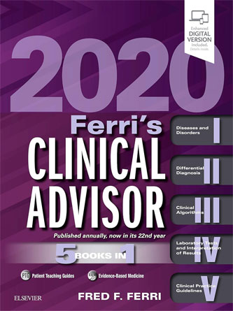 Ferri’s Clinical Advisor 2020: 5 Books In 1 (Ferri’s Medical Solutions) (PDF)