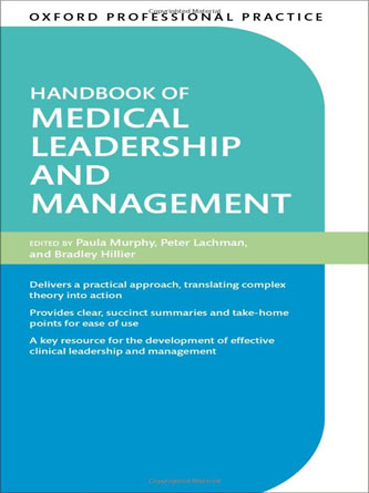 Handbook of Medical Leadership and Management (EPUB)