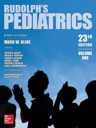 Rudolph’s Pediatrics 23rd Edition (PDF)