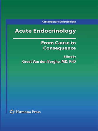 Acute Endocrinology: From Cause to Consequence pdf download