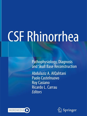 CSF Rhinorrhea: Pathophysiology, Diagnosis and Skull Base Reconstruction PDF download