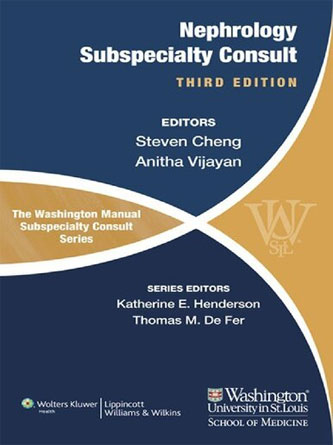 The Washington Manual® Nephrology Subspecialty Consult 3th Edition - PDF