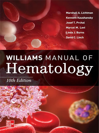 Williams Manual of Hematology 10th Edition - PDF