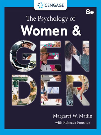 The Psychology of Women and Gender, 8th Edition (PDF Publisher)