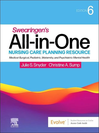 Swearingen’s All-in-One Nursing Care Planning Resource: Medical-Surgical, Pediatric, Maternity, and Psychiatric-Mental Health, 6th Edition (True PDF from Publisher)