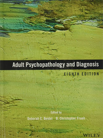 Adult Psychopathology and Diagnosis, 8th Edition (Original PDF from Publisher)