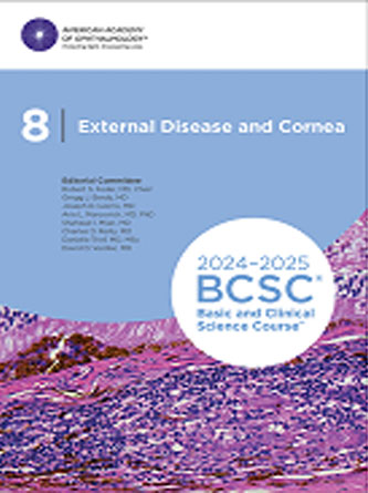 Basic and Clinical Science Course, Section 08: External Disease and Cornea (Original PDF from Publisher)